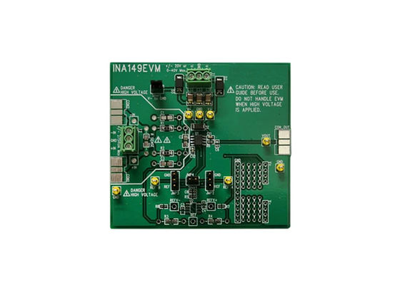 INA149EVM Embedded Solutions Single Channels Differential Amplifier Evaluation Board