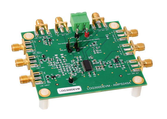 LOG300DEVM 組み込みソリューション アナログ フロントエンド インターフェイス 評価ボード