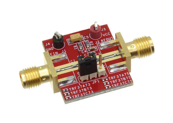 TRF37A73EVM 組み込みソリューション 1MHz～6GHz RFアンプ評価ボード