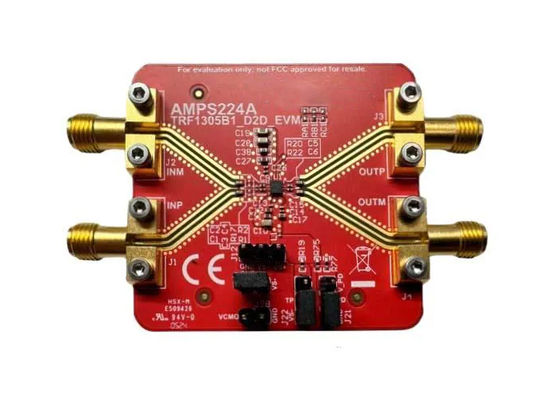 TRF1305C1-D2D-EVM 組み込みソリューション 0Hz～7GHz RFアンプ評価ボード