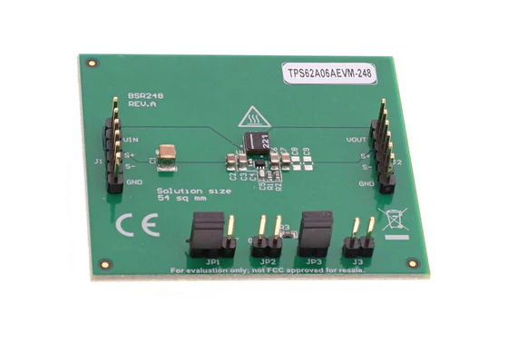 TPS62A06AEVM-248 組み込みソリューション 6A 2.5V～5.5V ステップダウンコンバータ評価ボード