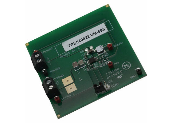 TPS54062EVM-695 組み込みソリューション 3.3V 50mA 同期降圧コンバータ評価ボード