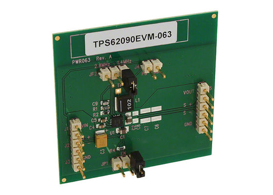TPS62090EVM-063 組み込みソリューション 2.8MHz 2.5V から 6V ステップダウンコンバーター評価ボード