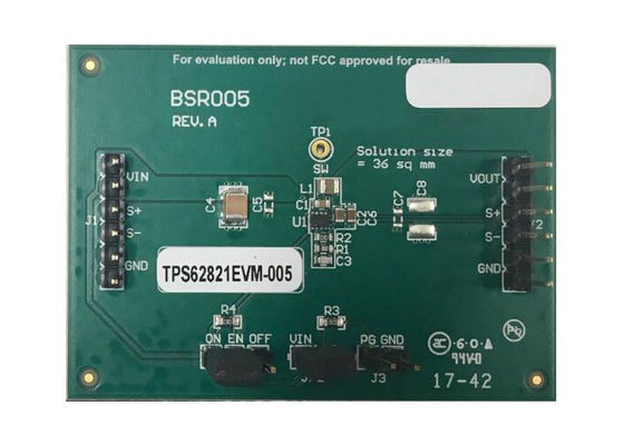 TPS62821EVM-005 埋め込みソリューション DCS制御評価モジュール TPS62821 ステップダウン変換器