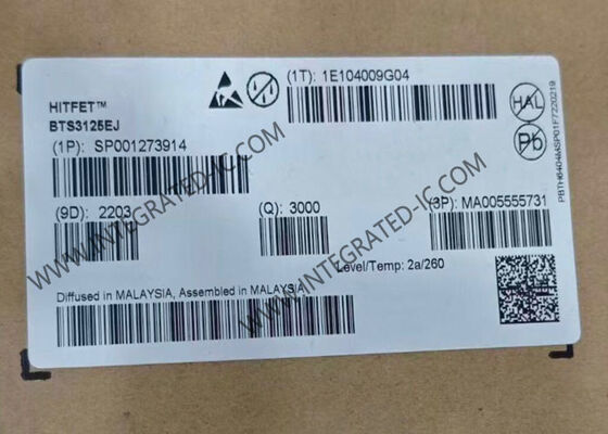 BTS3125EJ Integrated Circuit Chip 10A Output Current Automotive Qualified 125 mΩ On Resistance Power Switch