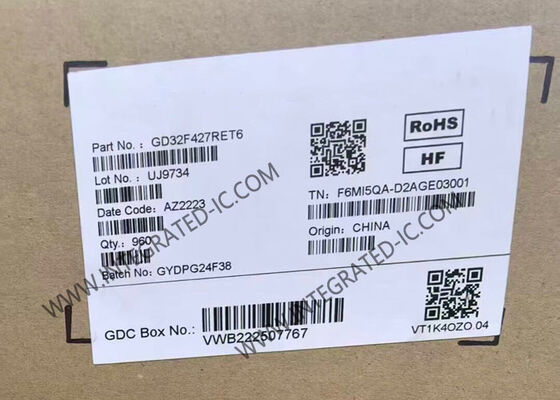 GD32F427RET6 マイクロコントローラー MCU シングル精度 32ビット 200MHz 2.6V～3.6V マイクロコントローラー