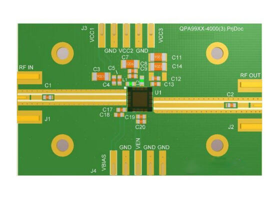QPA9903EVB01 組み込みソリューション 高効率の線形化可能電源増幅器 評価委員会