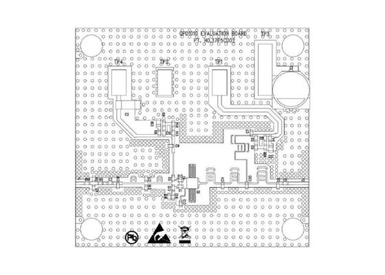 QPD1010EVB02 Embedded Solutions Evaluation Boards For QPD1010 GaN RF Transistor