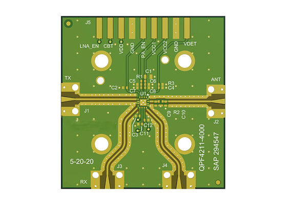 QPF4211EVB 組み込みソリューション統合 Wi-Fi 6 フロントエンドモジュール評価ボード
