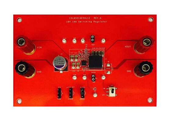 ISL85014EVAL1Z ISL85014 14A同期バックレギュレータ用組み込みソリューション評価ボード