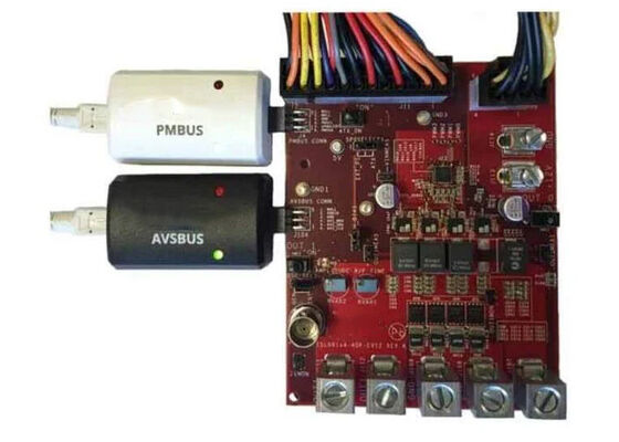 ISLAVSEVAL1Z 組み込みソリューション 1V ～ 3.3V USB - AVSBus™ アダプター評価ボード