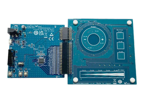 RTK0EG0047S01001BJ 組み込みソリューション RL78/G16 静電容量タッチ評価システム