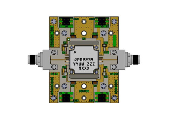 QPM2239EVB1 組み込みソリューション 13GHz～15.5GHz GaN パワーアンプモジュール評価ボード
