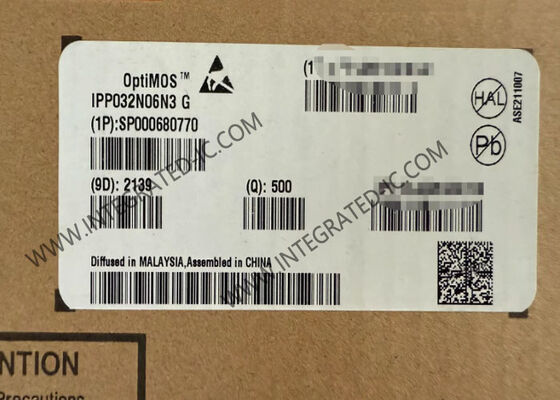 IPP032N06N3G OptiMOS™ 3 パワーMOSFET Nチャネル 60V 120A 2.6 mオーム 高効率スイッチング用
