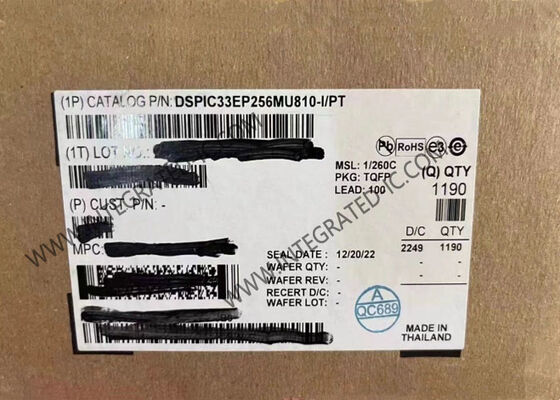 DSPIC33EP256MU810-I/PT マイクロコントローラー MCU 60MIPS 16ビット DSC 双モーター制御