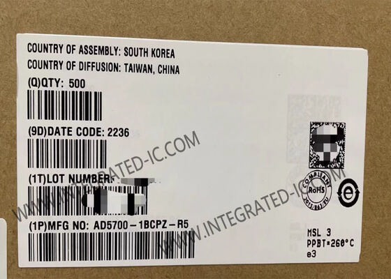 AD5700-1BCPZ 集積回路チップ 464uA 低電力単片チップ HART モデム