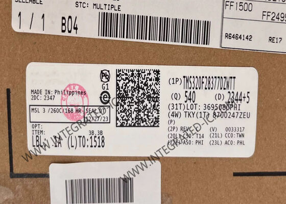 TMS320F28377DZWTT マイクロコントローラー MCU C2000TM 32 ビット MCU 200MHz デュアルコアと1MB フラッシュ