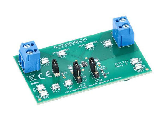 TPS22950Q1EVM 組み込みソリューション TPS22950-Q1 車載用ロードスイッチ評価モジュール