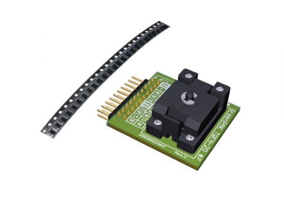 SLG47115V-SKT 組み込みソリューション GreenPAK™ 高電圧ソケットアダプター評価ボード