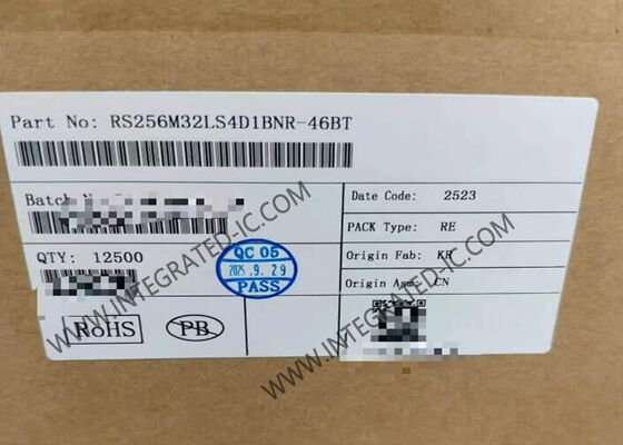 RS256M32LS4D1BNR-46BT メモリICチップ 1Gbit LPDDR4 SDRAM、256Mb x 32ビット構成、FBGA-200パッケージで8.53 GB/sのデータ転送速度