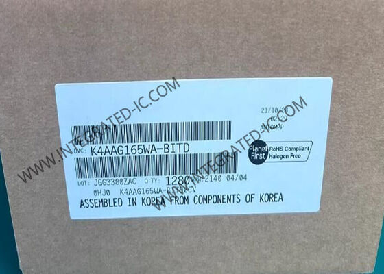 K4AAG165WA-BITDメモリICチップ DDR4 DRAM 16Gbit 2666Mbps ダイナミックランダムアクセスメモリ FBGA96