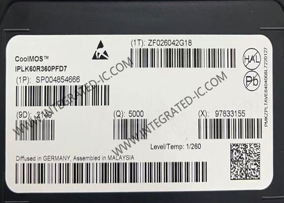 IPLK60R360PFD7 統合回路チップ Nチャネル 600V 13A MOSFET トランジスタ