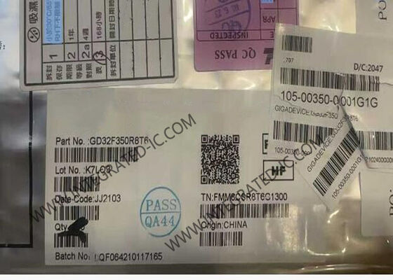 GD32F350R8T6 32ビットマイクロコントローラMCU、Arm Cortex-M4コア搭載、108MHz、64Kフラッシュ、16K SRAM