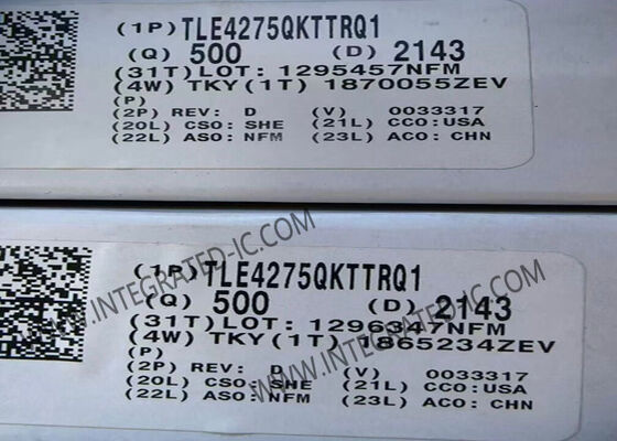 TLE4275QKTTRQ1 集積回路チップ 車載用 500mA 40V 低ドロップアウト リニアレギュレータ Power-Good付き