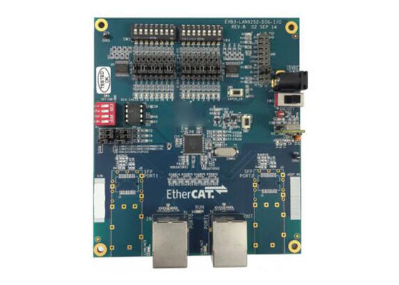 EVB-LAN9252-DIGIO 組み込みソリューション EtherCAT デバイスコントローラ評価キット LAN9252 DIGIOボード