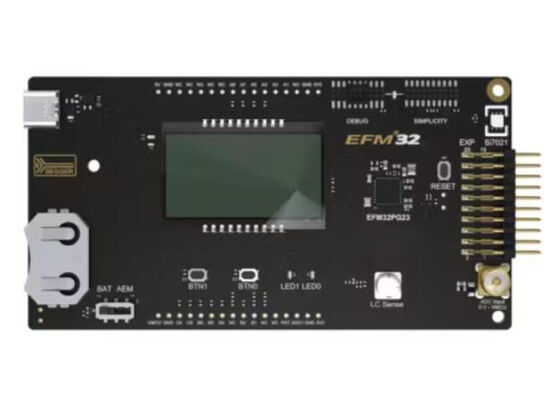 PG28-PK2506A 組み込みソリューション EFM32PG28 32ビットマイクロコントローラ Pro キット