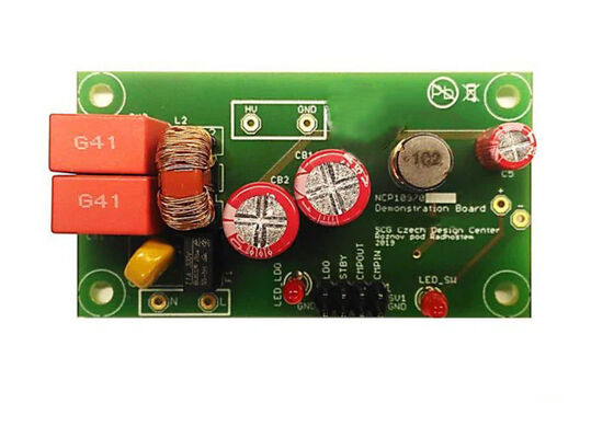 NCP10970BGEVB 組み込みソリューション 孤立していない出力 AC/DC変換器 LDO評価ボード