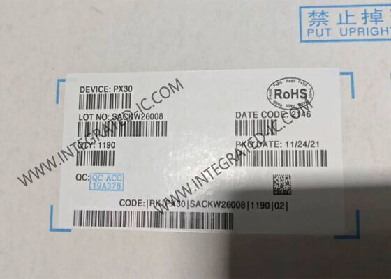 PX30 AI プロセッサ チップ クアッドコア ARM Cortex-A35 アプリケーション プロセッサ 1080p@60fps 解読