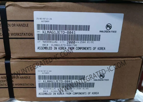 KLMAG1JETD-B041 メモリICチップ 組み込みマルチメディアカード 16GB eMMC5.1 フラッシュメモリ