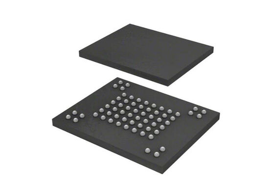 MT29F2G08ABAEAH4-IT:E 2 Gbit パラレル NAND フラッシュメモリ IC チップ、VFBGA63 パッケージ