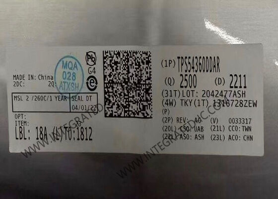 TPS54360DDAR 統合回路チップ 60V 3.5A ステップダウン DC/DC コンバーター