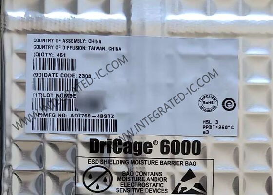 AD7768-4BSTZ 24ビット アナログからデジタル変換器 LQFP64パッケージの集積回路チップ