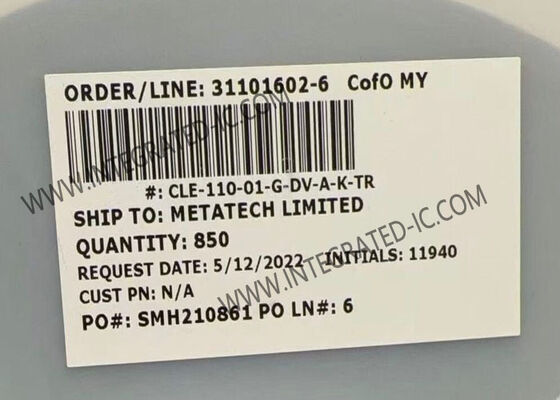 CLE-110-01-G-DV-A-K-TR 20 ポジション 0.80mm ピッチ Tiger Beam ソケットストリップ 基板対基板コネクタ