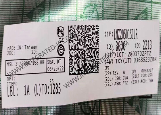 LMZ20501SILR 集積回路チップ ナノモジュールレギュレータ、1A 出力電流、2.7V ～ 5.5V 入力電圧、高密度設計