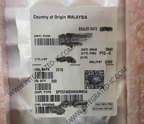 SPC5748GHK0AMKU6 32ビット 3コアマイクロコントローラ MCU 6MB FLASH 32チャネル eDMAとLQFP176 パッケージ