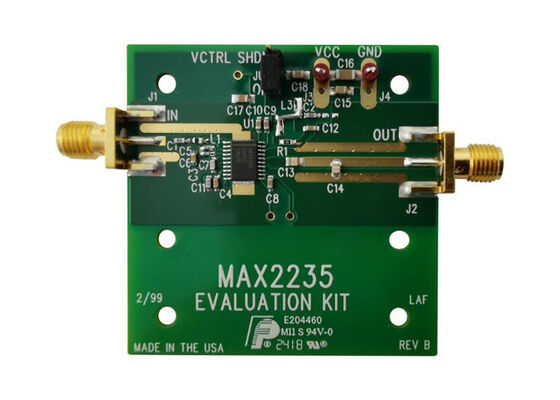 MAX2235EVKIT 組み込みソリューション MAX2235 1W 自動増幅電源増幅器評価委員会