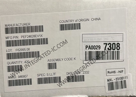 PEF24628EV1X 4チャネルSHDSLトランシーバーシステム・オン・チップ,LBGA-324パッケージで60Mbpsの速度