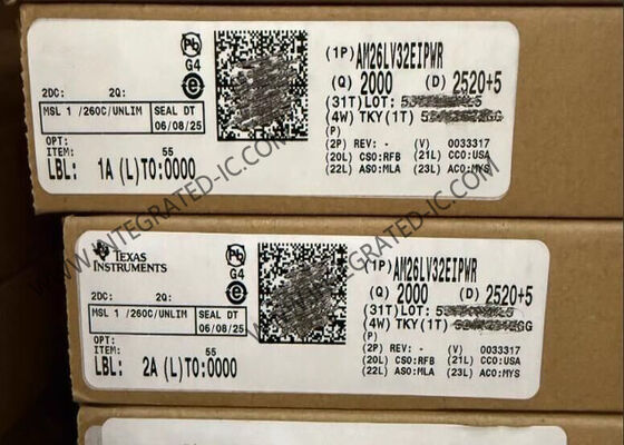 AM26LV32EIPWR 集積回路チップ 35mV ヒステレシス 高速 32 MHz 差線受信機 3.3V 電源