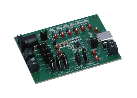 TPS25810EVM-745 組み込みソリューション TPS25810 USB型Cソースコントローラと電源スイッチ評価モジュール