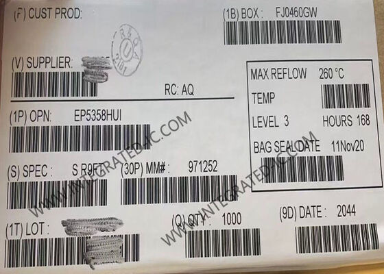 EP5358HUI 統合回路チップ パワーソック 600mA 出力電流 5 MHz 切り替え周波数とインテグレートインダクタ