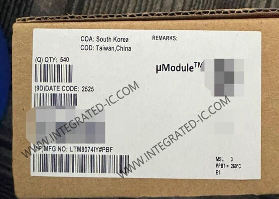 LTM8074IY 統合回路チップ 1.2A 40V サイレントスイッチ uModule 調節器