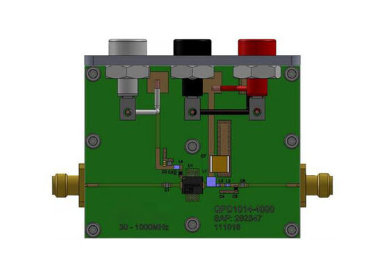 QPD1014AEVB 組み込みソリューション QPD1014A GaN 入力整合トランジスタ評価ボード