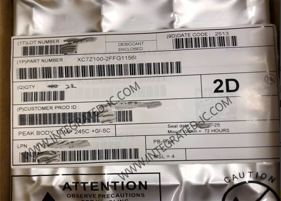 XC7Z100-2FFG1156I FPGA Zynq-7000 システムオンチップ ツー・コア ARM Cortex-A9, 444000 LE, 766 MHz スピード