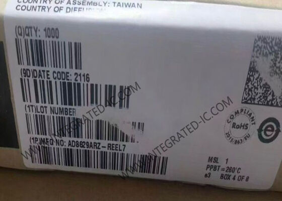 AD8629ARZ 集成电路芯片 2.5MHz 零漂移运算放大器，带轨到轨输入和低偏置电流