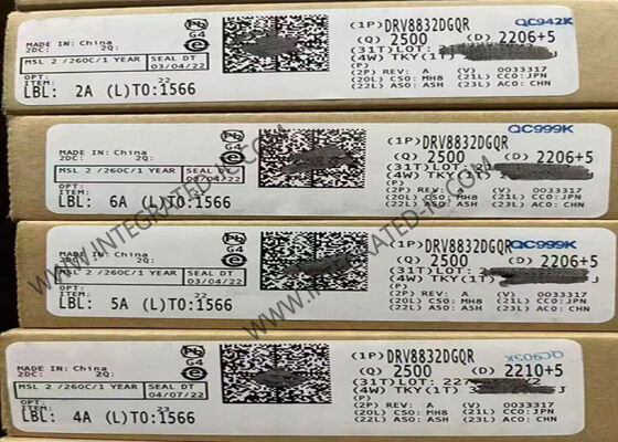 DRV8832DGQR 集成电路芯片 1A 输出电流 H桥电机驱动器 2.75V 至 6.8V 工作电压