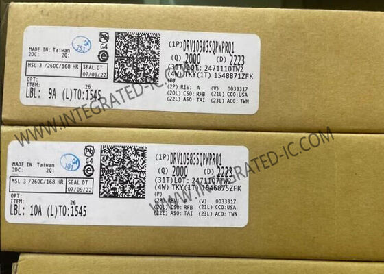 DRV10983SQPWPRQ1 集積回路チップ 2A出力付き3相ブラシ付きDCモータードライバーIC